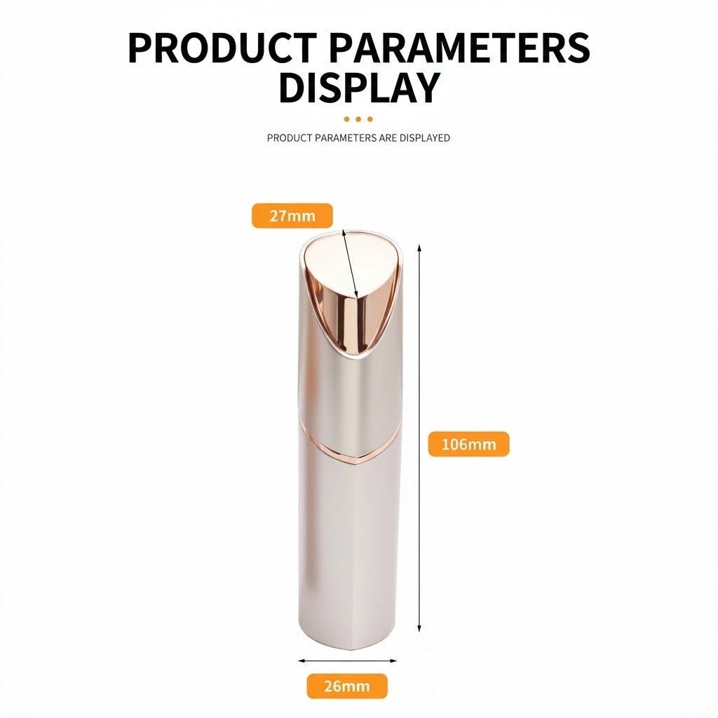 ✨ 2-in-1 Facial & Eyebrow Trimmer | Gentle, Precise & Rechargeable – Navalonixcosh®