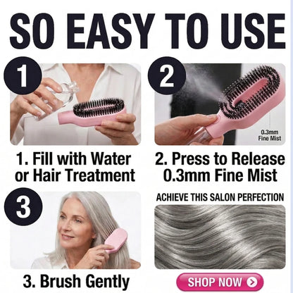 🚨70% OFF Last Day🔥 zuvanta GentleMist Volumizing Brush