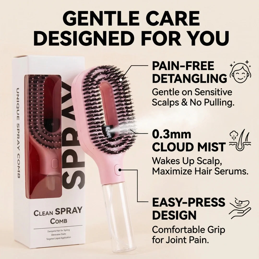 🚨70% OFF Last Day🔥 zuvanta GentleMist Volumizing Brush