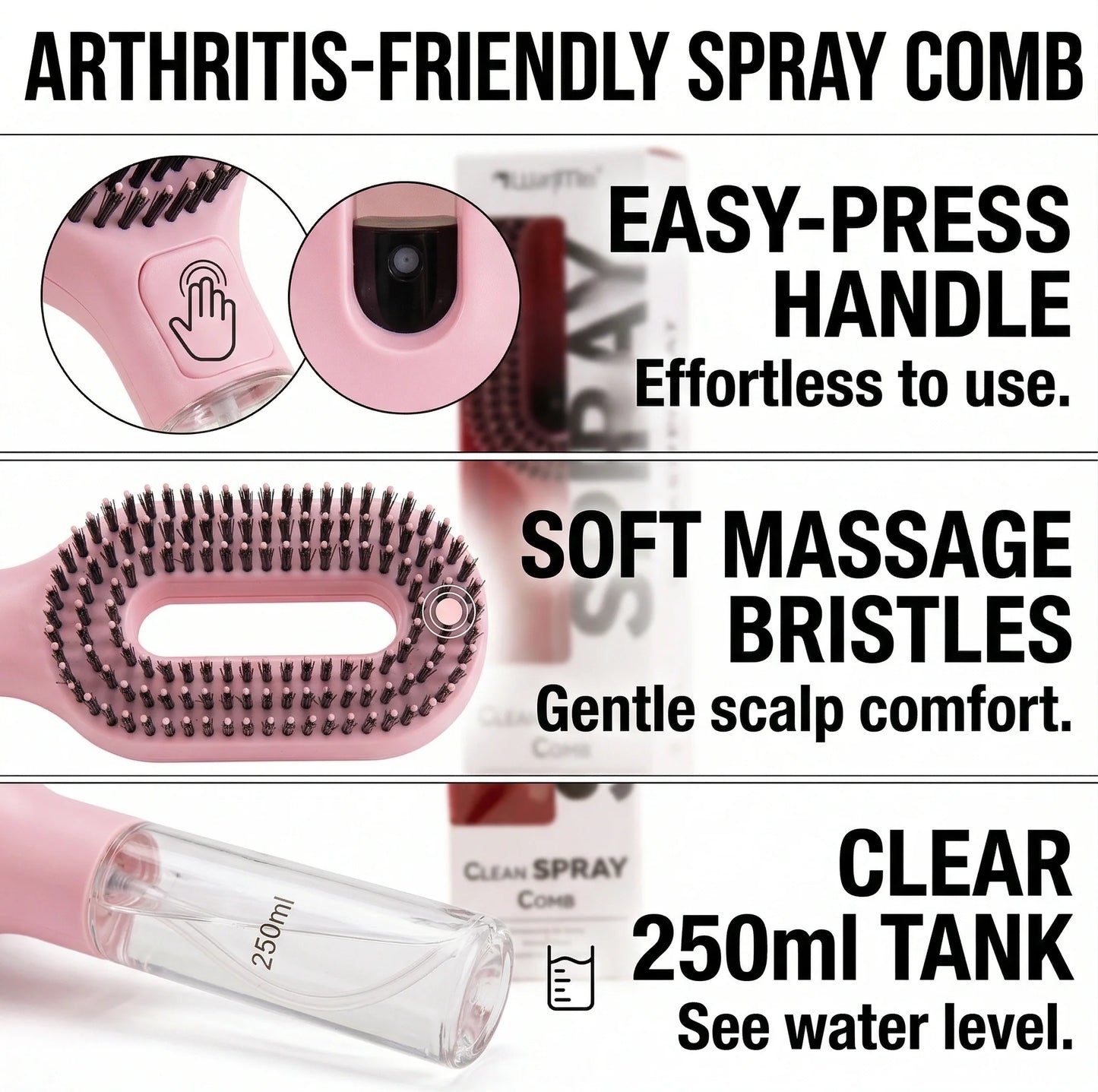 🚨70% OFF Last Day🔥 zuvanta GentleMist Volumizing Brush