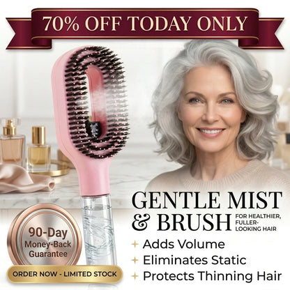 🚨70% OFF Last Day🔥 zuvanta GentleMist Volumizing Brush