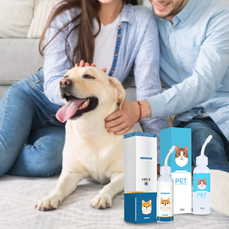 🐶🐱 | 💎Vitalisys® Advanced Pet Ear Cleaner & Itch Relief Drops — Gentle Ear Wax Removal, Odor Eliminator, Yeast & Mite Infection Soothing, Anti-Inflammatory & Daily Ear Care for Dogs & Cats 👂